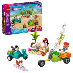 LEGO Friends Surfing Dogs Scooter Adventure Pretend Play Building Toy Age 6+ NEW